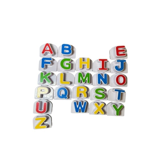 Leap Frog Fridge Phonics Replacement Magnetic 23 Letters Alphabet Missing C D V - Picture 1 of 1